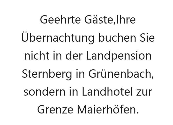Uebernachtungsmoeglichkeit In Maierhoefen Grunenbach Exterior foto